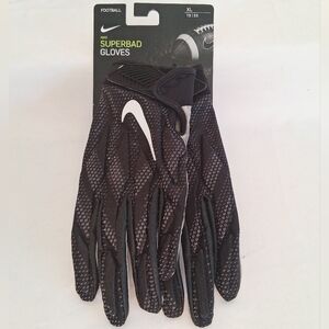 Nike Superbad NFL Black Padded Football Gloves